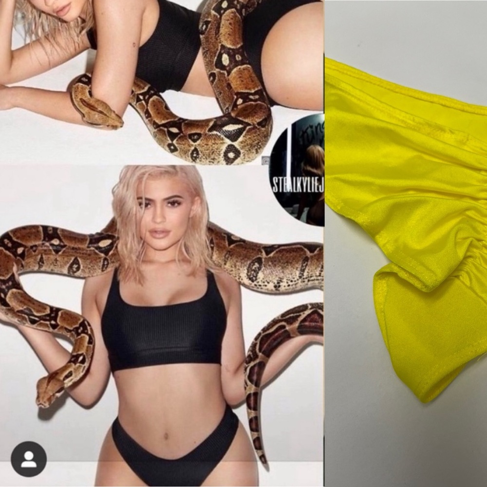 NWOT ⚜️💛⚜️ Laina Rauma lime color High Jump bikini bottom